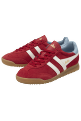 Brown Torpedo Sneaker | Red/Off White/Air Sneaker