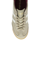 Dark Gray Torpedo Sneaker | Bone/Off White/Cerise Sneaker