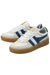 Light Gray Grandslam Elite Sneaker | White/Sapphire/Navy/Gum Sneaker