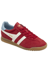 Brown Torpedo Sneaker | Red/Off White/Air Sneaker