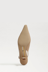 Bianka Slingback Pump | Cyrus Tan Suede
