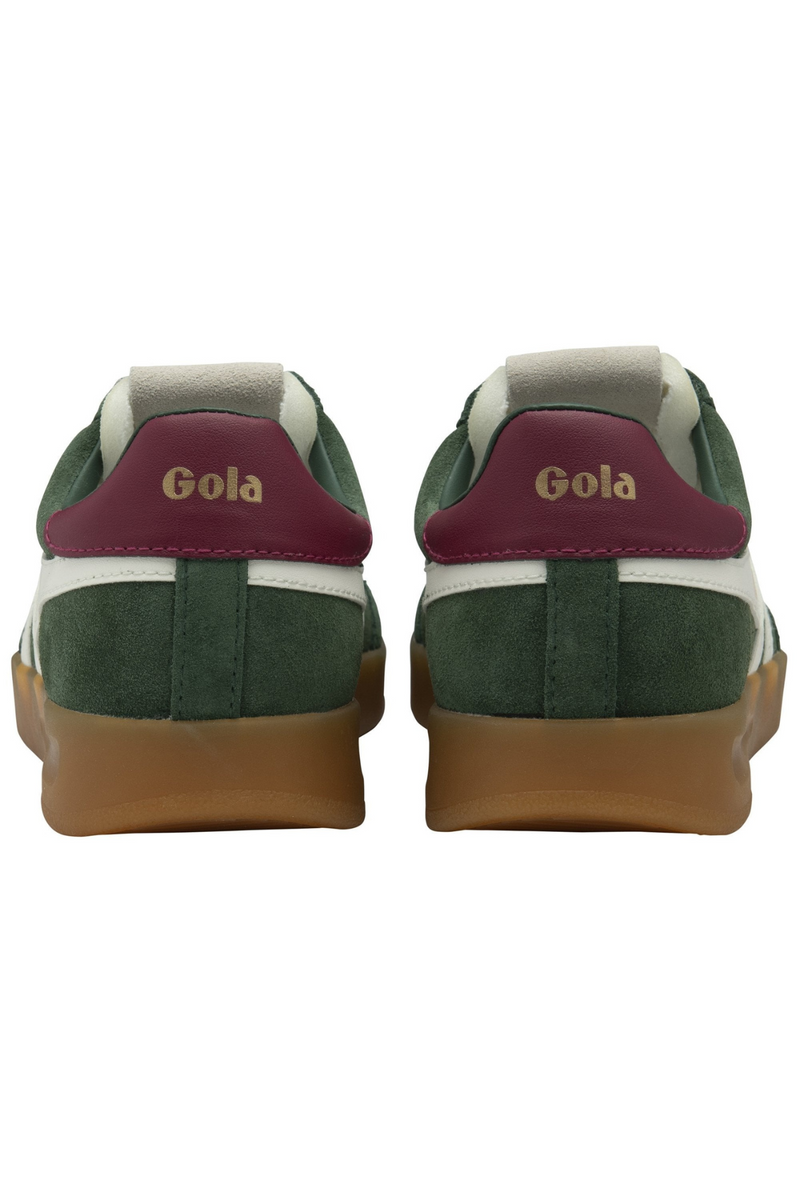 Dark Olive Green Cyclone Sneaker | Evergreen/Off White/Cerise/Gum Sneaker