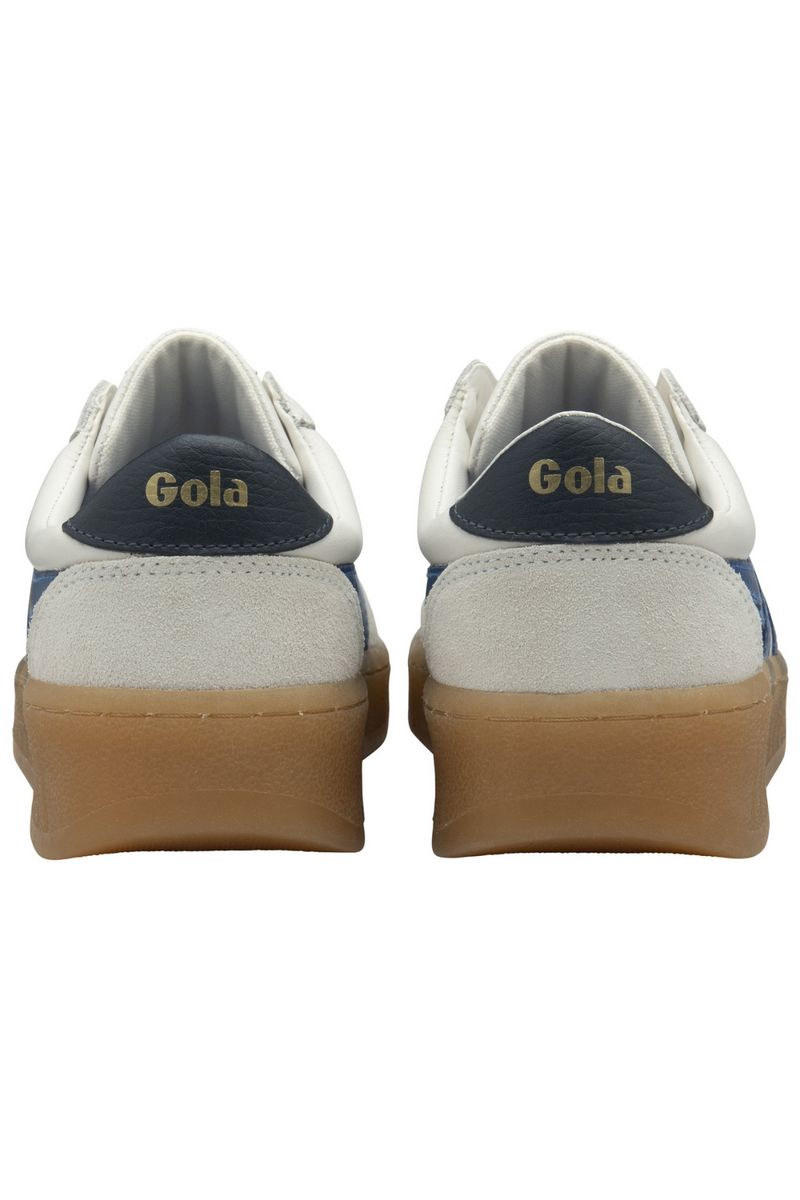 Dim Gray Grandslam Elite Sneaker | White/Sapphire/Navy/Gum Sneaker