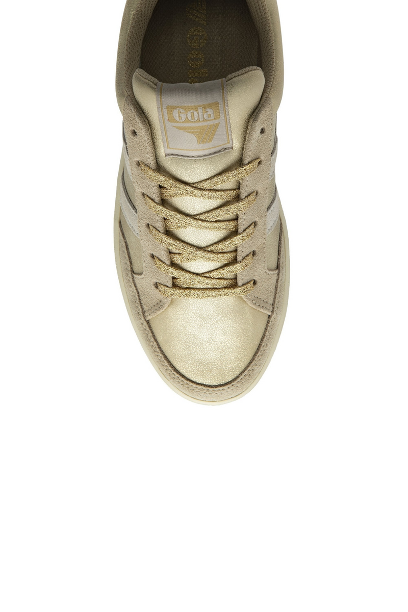 Rosy Brown Superslam Blaze II Sneaker | Gold/Off White/Cerise Sneaker
