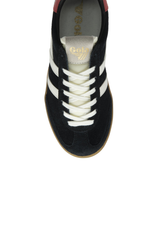 Black Cyclone Sneaker | Black/ Off White/Coral/Gum Shoe