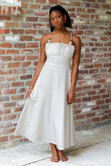 Light Gray Monique Midi Dress Midi Dress