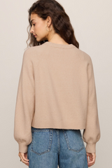 Tan Coming Up Sweater Sweater
