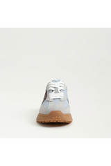 Langley Lace Up Sneaker | Vault Blue/Grey Nylon/Suede