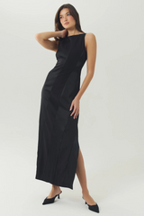 Dark Slate Gray Zelma Dress Maxi Dress