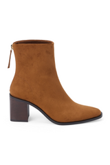 White Smoke Warren Ankle Boot | Brown Bootie