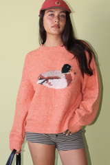 Light Gray Mallard Muse Sweater Sweater
