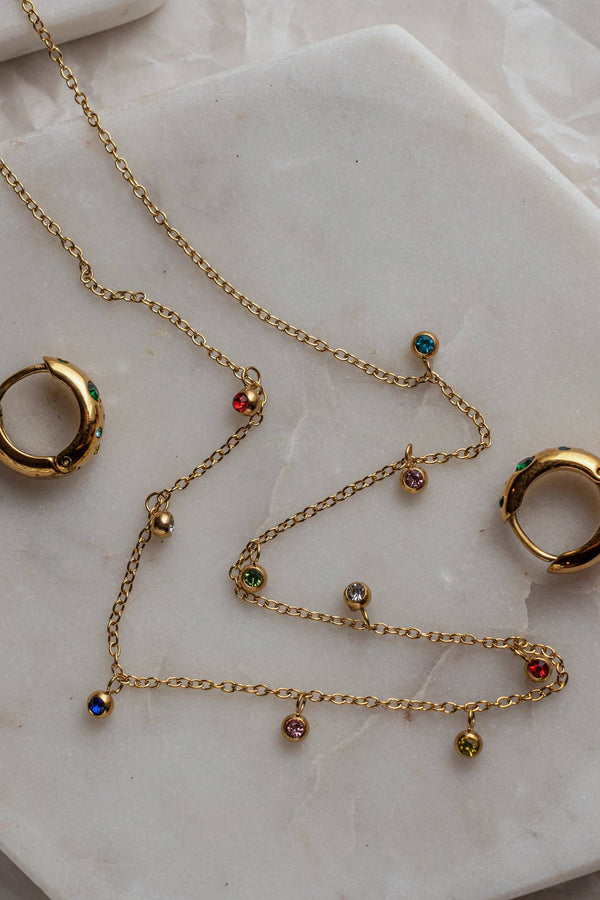 Dark Gray Bojana Necklace Necklace