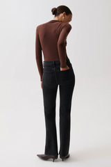 Evie High Rise Slim Boot | Jetset