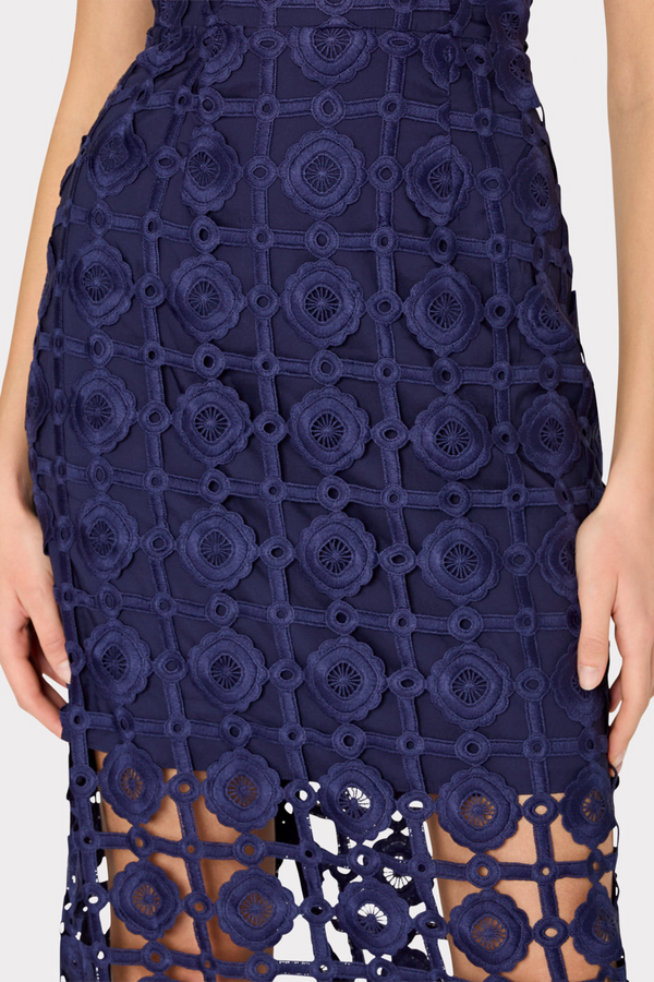 Kait Tile Lace Dress