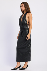 Dark Slate Gray Nora Midi Dress Maxi Dress