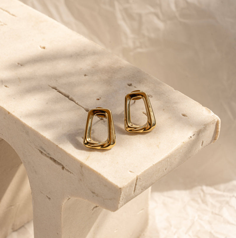 Tan Ivette Earring Earrings