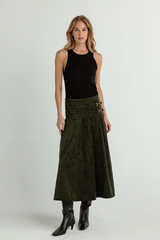 Lavender Bonnie Skirt Midi Skirt