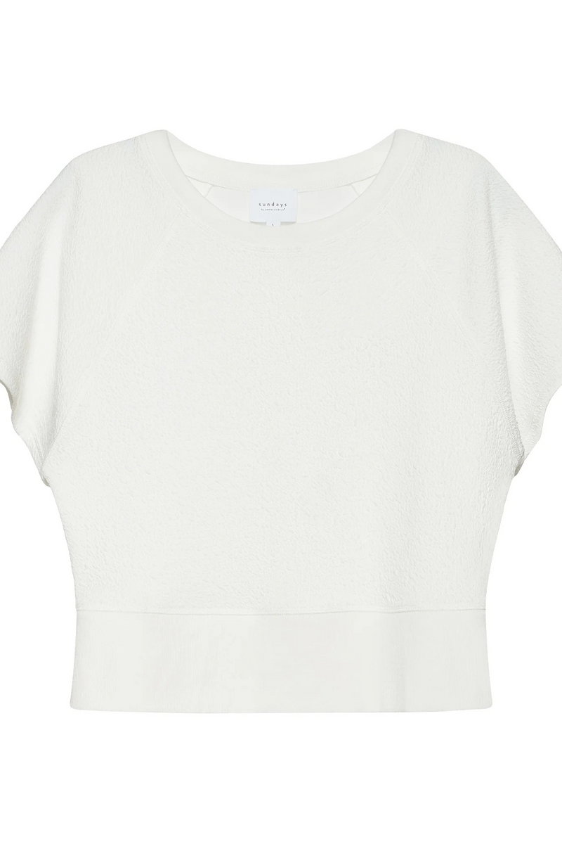White Smoke Zelie Pullover Top