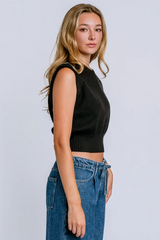 Light Gray Issa Top Top