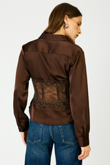 Lavender Rena Blouse Blouse