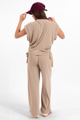 White Smoke Tommy Pull On Pant Pant