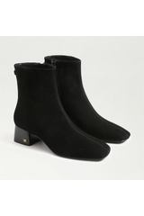 Paige Ankle Boot | Black Suede