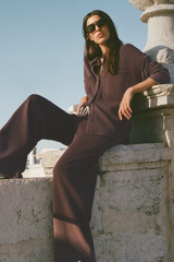 Dark Slate Gray Hunter Knit Pant Pant