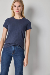 Dark Gray Short Sleeve Crewneck Shirt