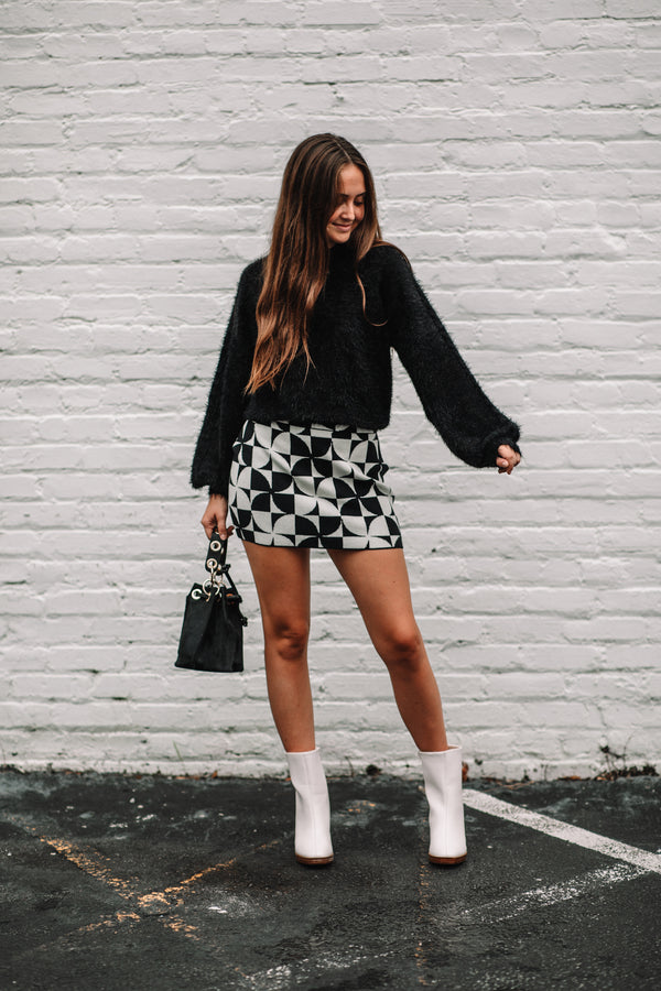 Dark Slate Gray Tippi Skirt Skirt