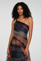 Daniela | One Shoulder Sleeveless Gown