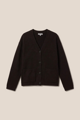 Black Cozy Moment Cardigan Cardigan