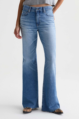 Lavender Georgia Relaxed Flare Jean | 17 Years Duet Jeans