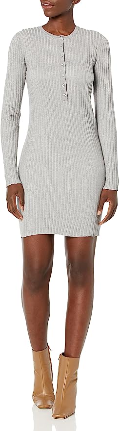 Gray Lexi Sweater Dress