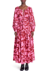 Brown Kenya Dress Maxi Dress
