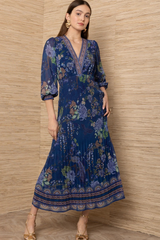 Tan Adriel Chiffon Maxi Dress Maxi Dress