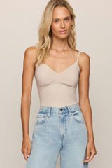 Light Gray Luxe Smooth Essential Tank Tank