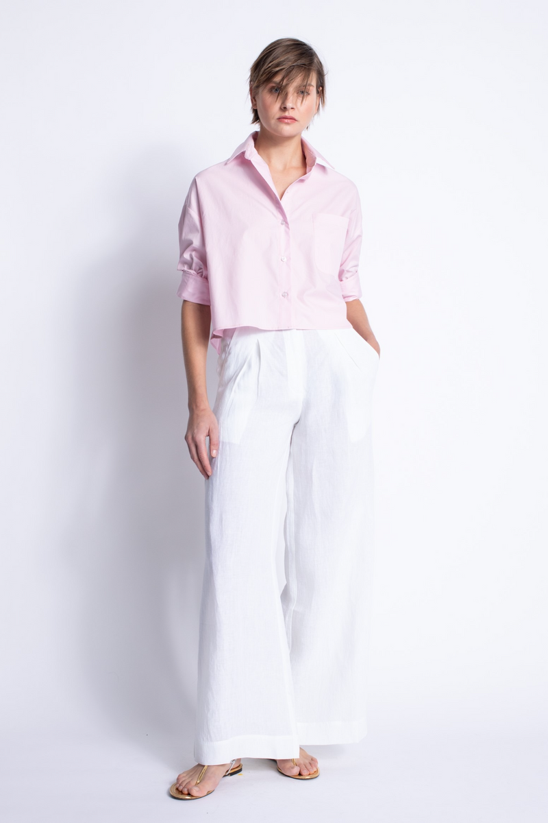 Lavender Malaga Solid Shirt Shirt