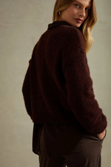 Black Drop Shoulder Sweater Sweater