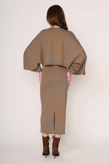 Light Gray Amala Skirt Midi Skirt