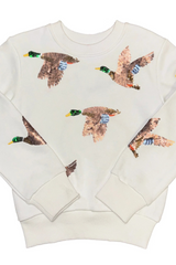 Antique White Mallard Sweatshirt Sweatshirt