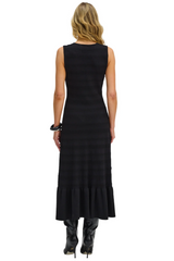 Black Jasper Dress Midi Dress