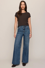 Dark Slate Gray Junie Slub Tee Tee