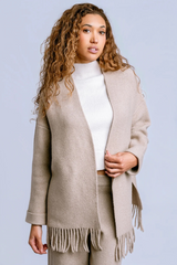 Light Gray Sachi Cardigan Cardigan