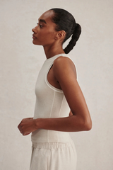 Gray Lettie Tank Top Tank Top