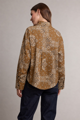Gray Wild As The Wind Bandana Shirt Shirt