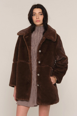 Black Amelia Coat Coats & Jackets