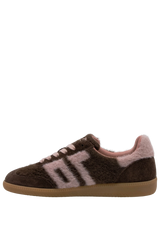 Black Mohair Sneaker | Coffee Pink Sneaker