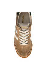 Elan Sneaker | Brown Sugar/Off White/Evergreen