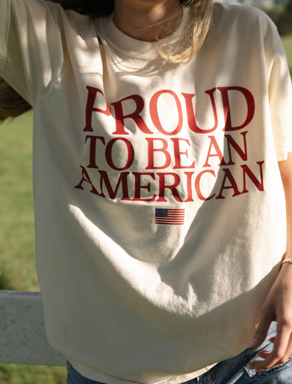 Proud To Be An American Tee
