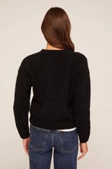 Black Drop Shoulder Sweater Sweater